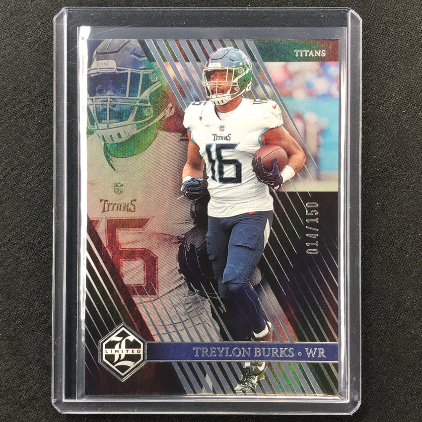 2023 Limited Football Treylon Burks Base Silver Spotlight 14/150