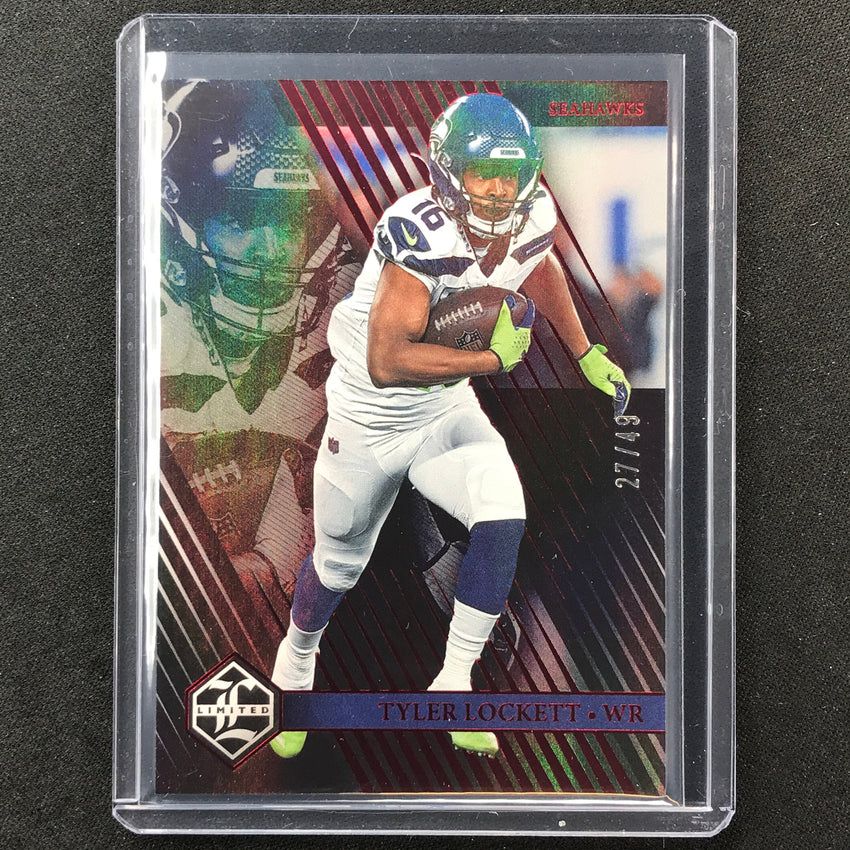 2023 Limited Football Tyler Lockett Base Ruby Spotlight 27/49