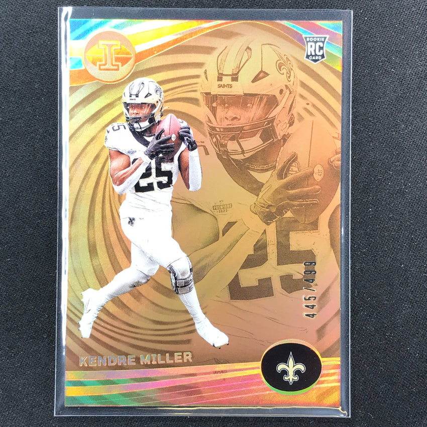 2023 Illusions Football Kendre Miller Rookie Base Bronze Trophy 445/499 #81