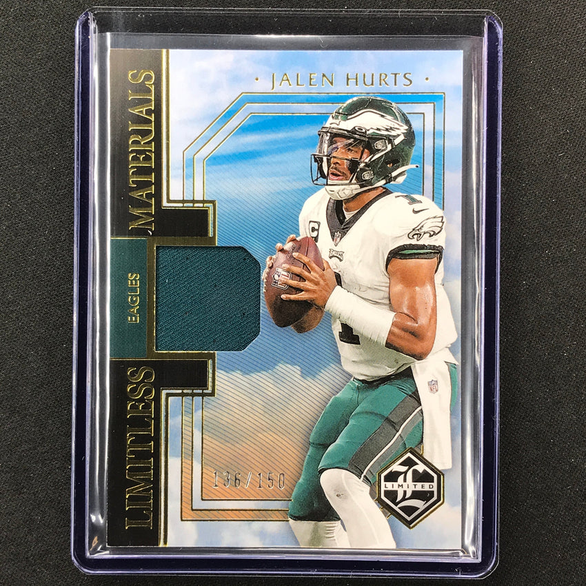 2023 Limited Football Jalen Hurts Limitless Materials Jersey Base 136/150