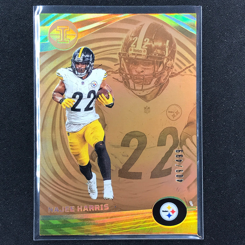 2023 Illusions Football Najee Harris Base Bronze Trophy 409/499 #88