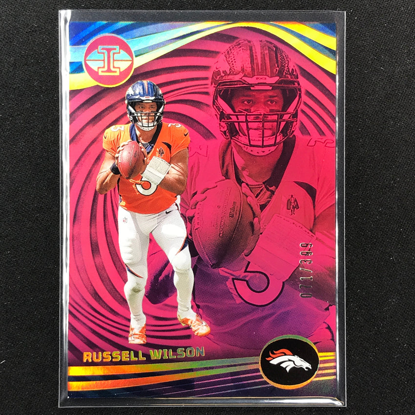 2023 Illusions Football Russell Wilson Base Pink Trophy 71/399 #33