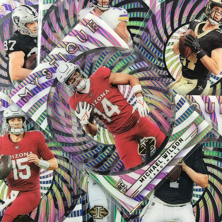 2023 Illusions Football Aidan Oconnell Mystique Rookie Base Acetate #1