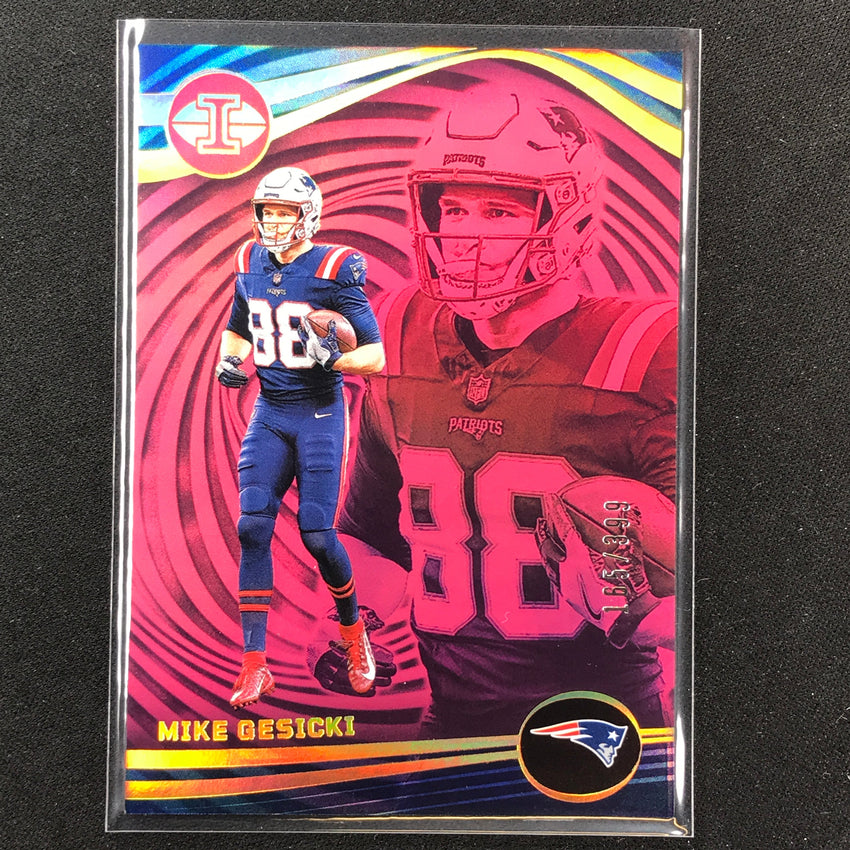 2023 Illusions Football Mike Gesicki Base Pink Trophy 165/399 #76