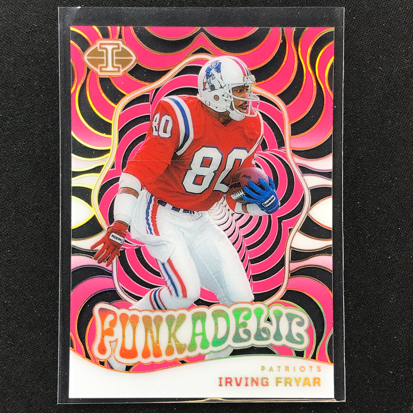 2023 Illusions Football Irving Fryar Funkadelic Pink 216/399 #7