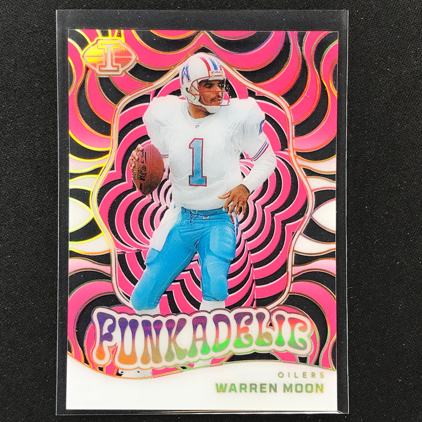 2023 Illusions Football Warren Moon Funkadelic Pink 192/399 #10