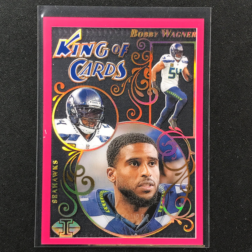 2023 Illusions Football Bobby Wagner King Of Cards Pink 299/399 #2