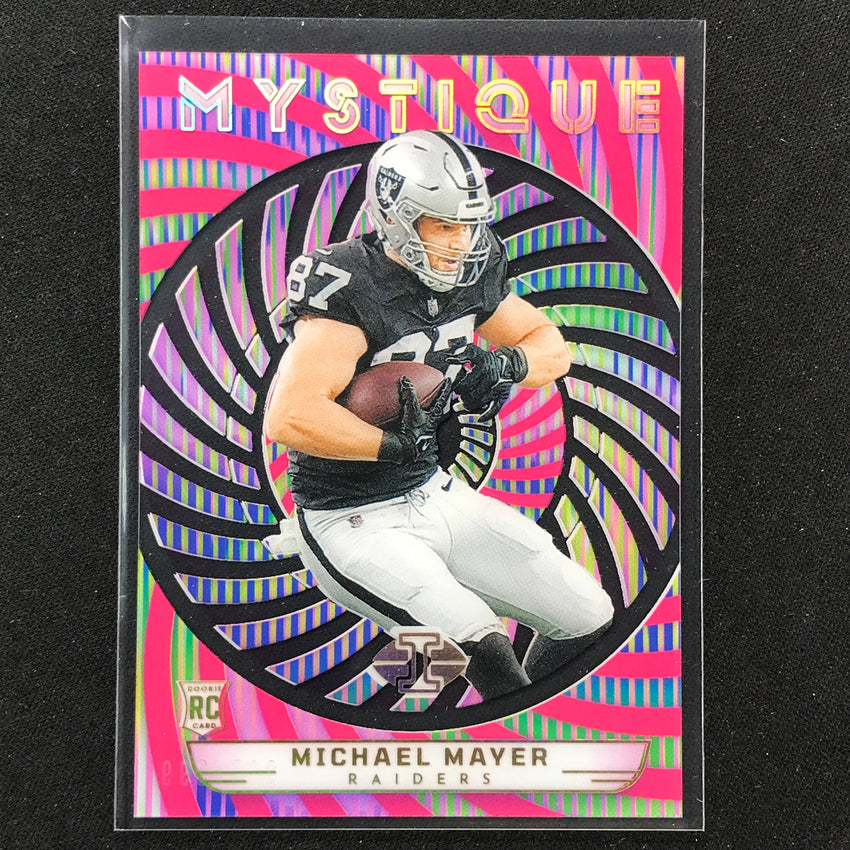 2023 Illusions Football Michael Mayer Mystique Rookie Pink 267/399 #25