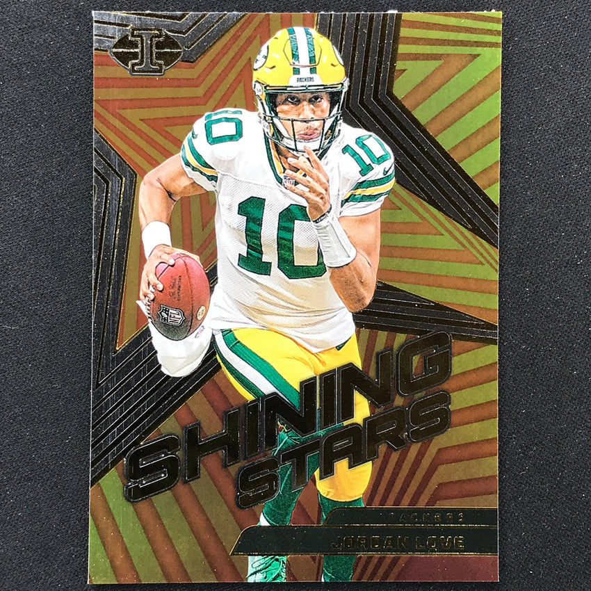 2023 Illusions Football Jordan Love Shining Stars Base No 11