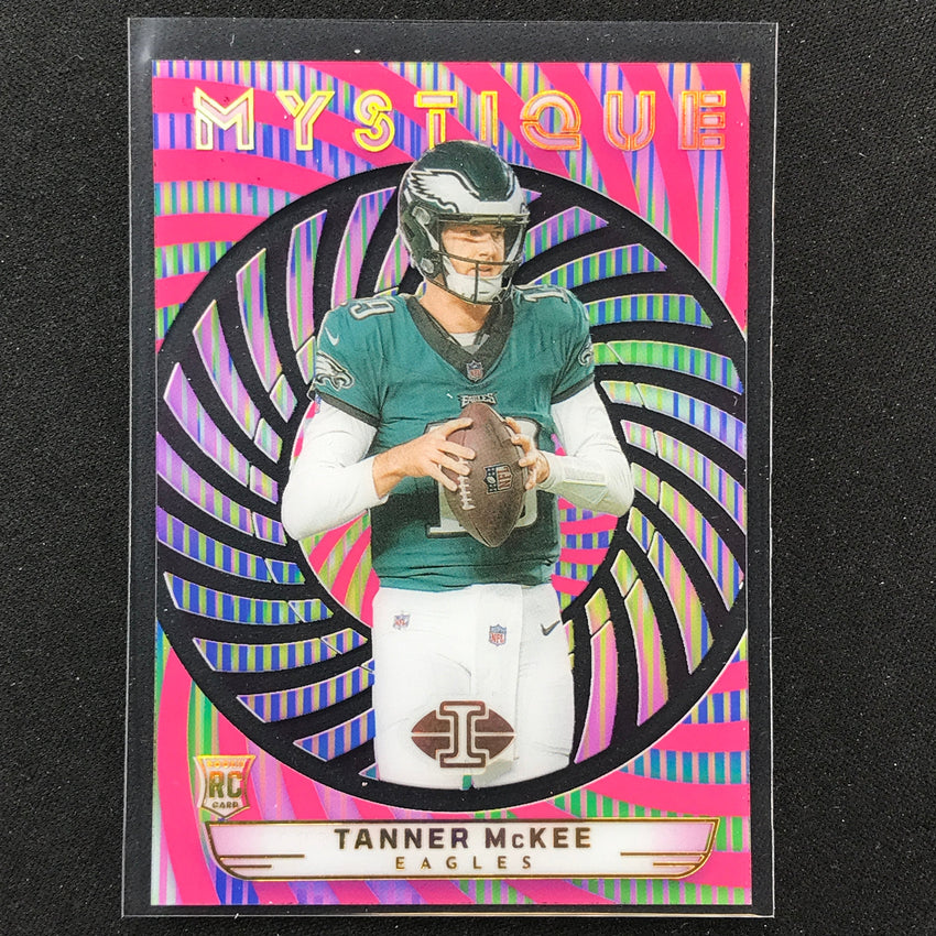 2023 Illusions Football Tanner Mckee Mystique Rookie Pink 96/399 #36