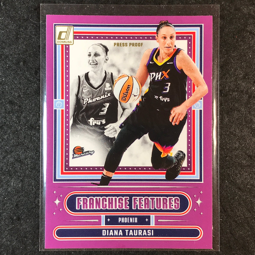 2025 Donruss WNBA DIANA TAURASI Franchise Features Press Proof Purple #14
