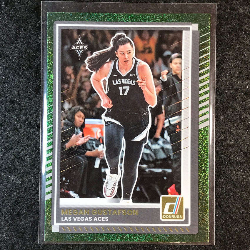 2025 Donruss WNBA MEGAN GUSTAFSON Green Shimmer #36