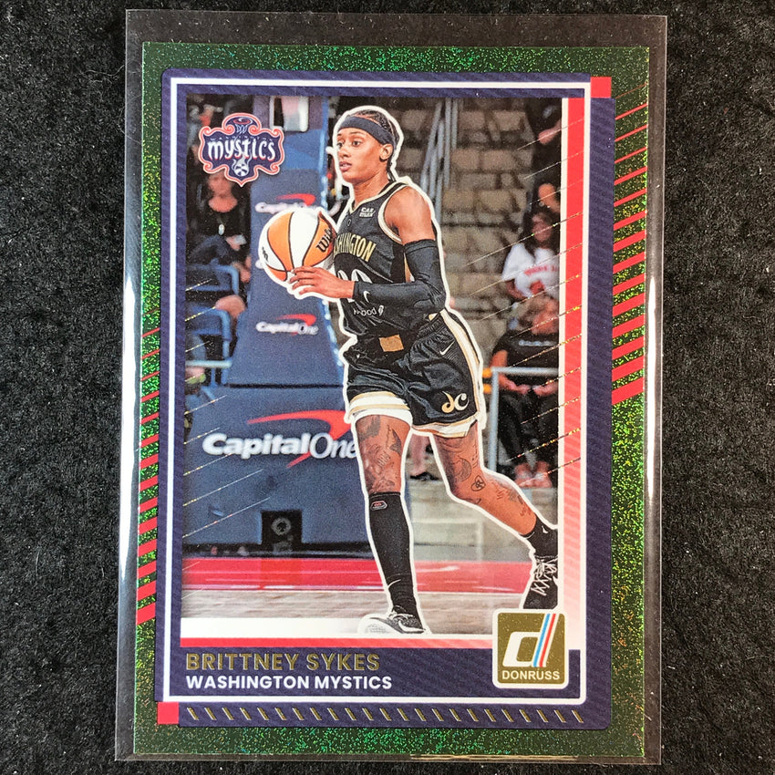 2025 Donruss WNBA BRITTNEY SYKES Green Shimmer #41