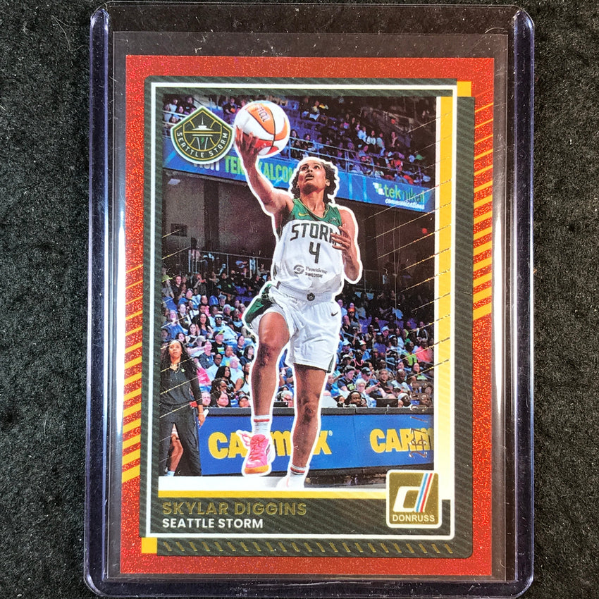 2025 Donruss WNBA SKYLAR DIGGINS Red Shimmer 267/399