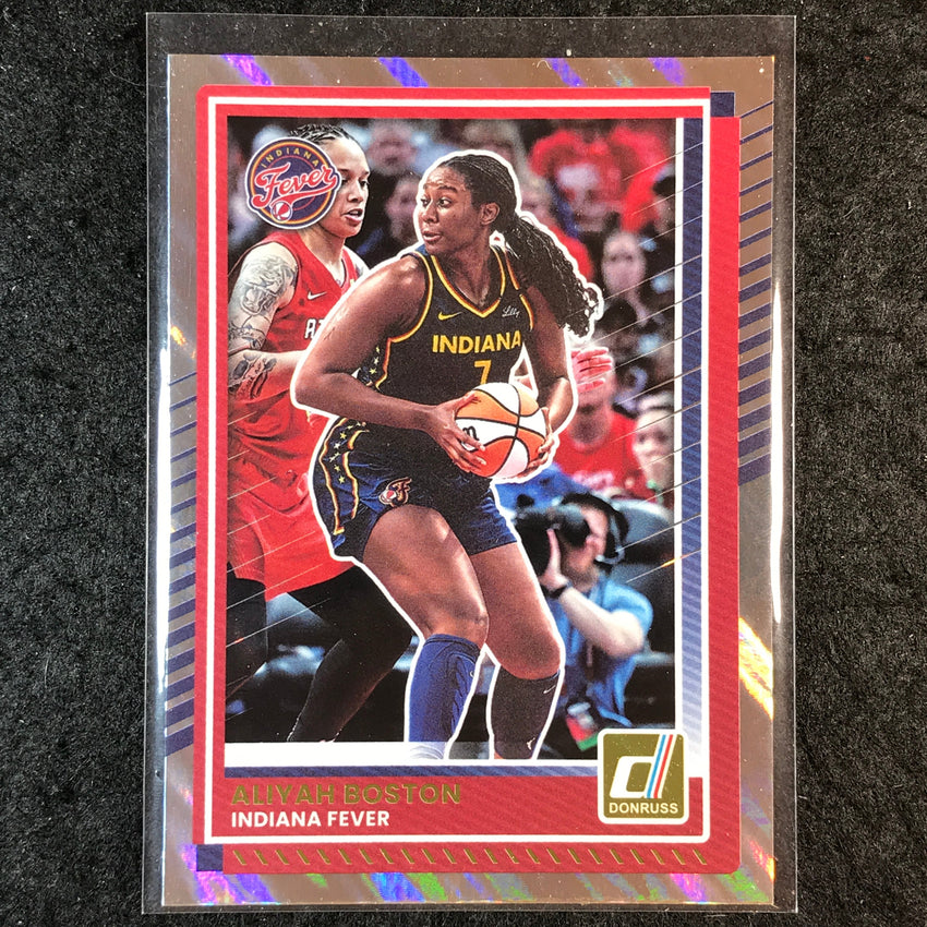 2025 Donruss WNBA ALIYAH BOSTON Silver Lava #1