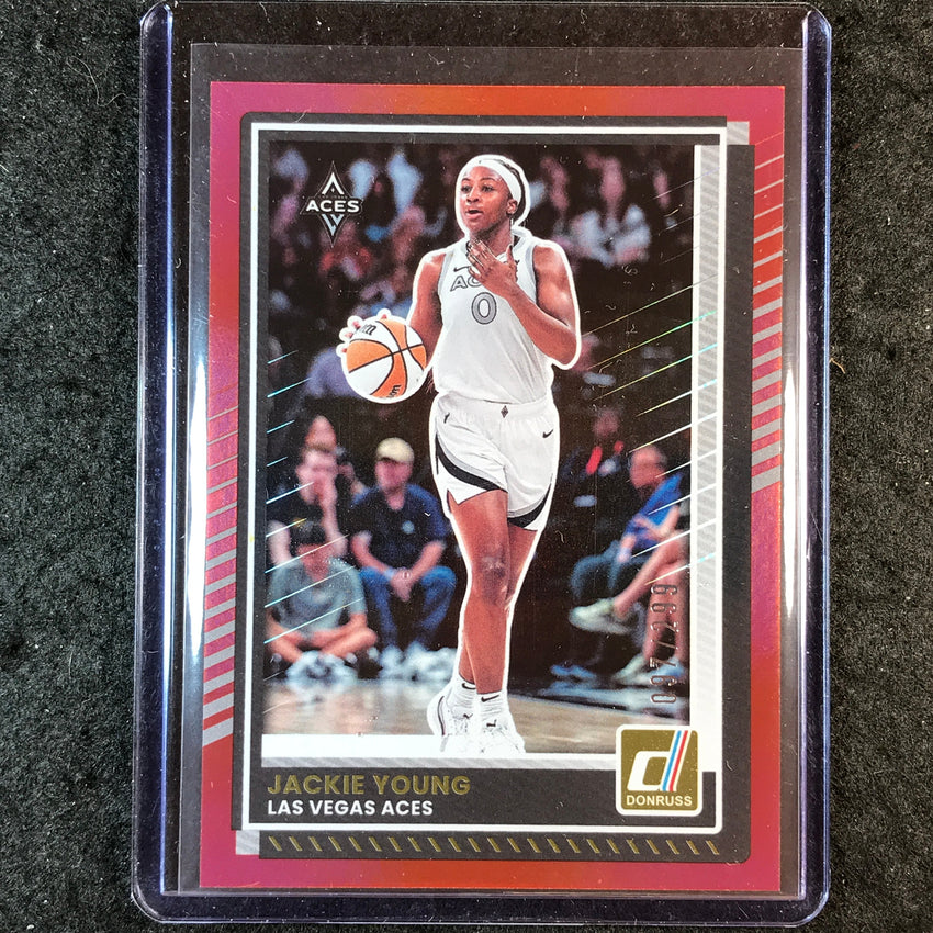 2025 Donruss WNBA JACKIE YOUNG Red Holo 97/299
