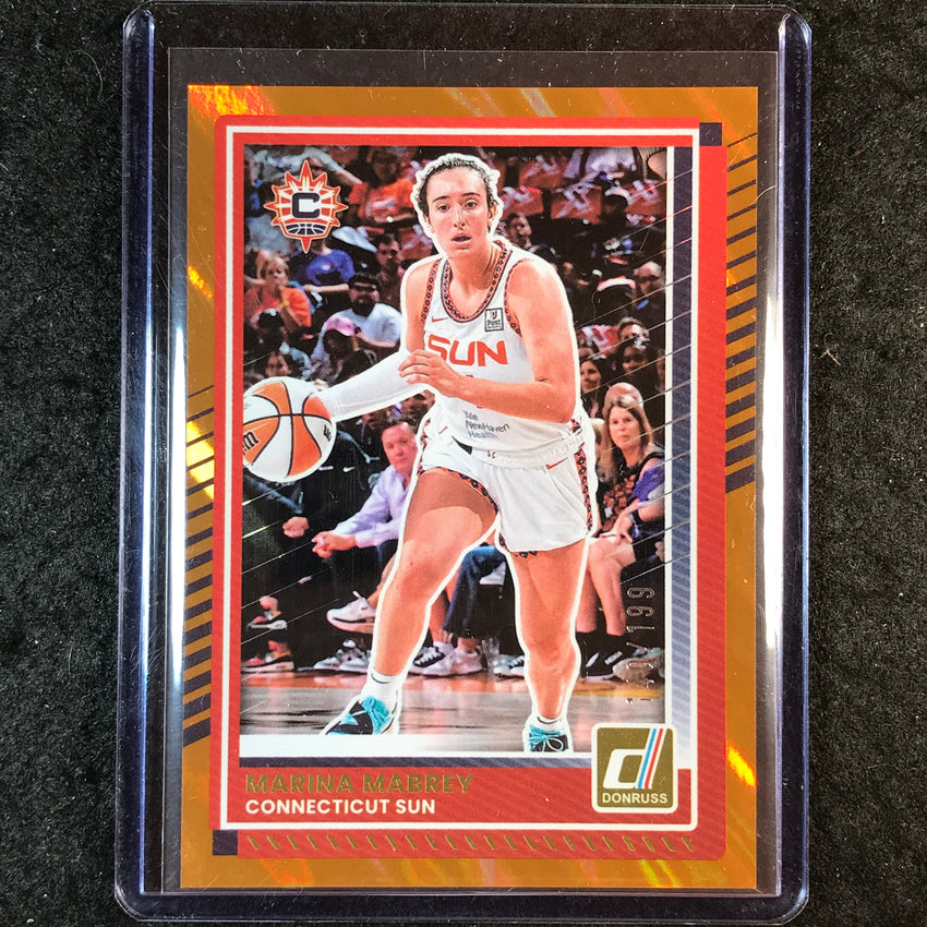 2025 Donruss WNBA MARINA MABREY Orange Lava 140/199