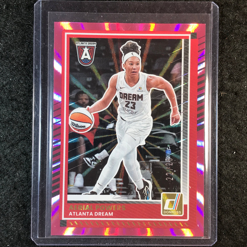 2025 Donruss WNBA AERIAL POWERS Pink Laser 22/25