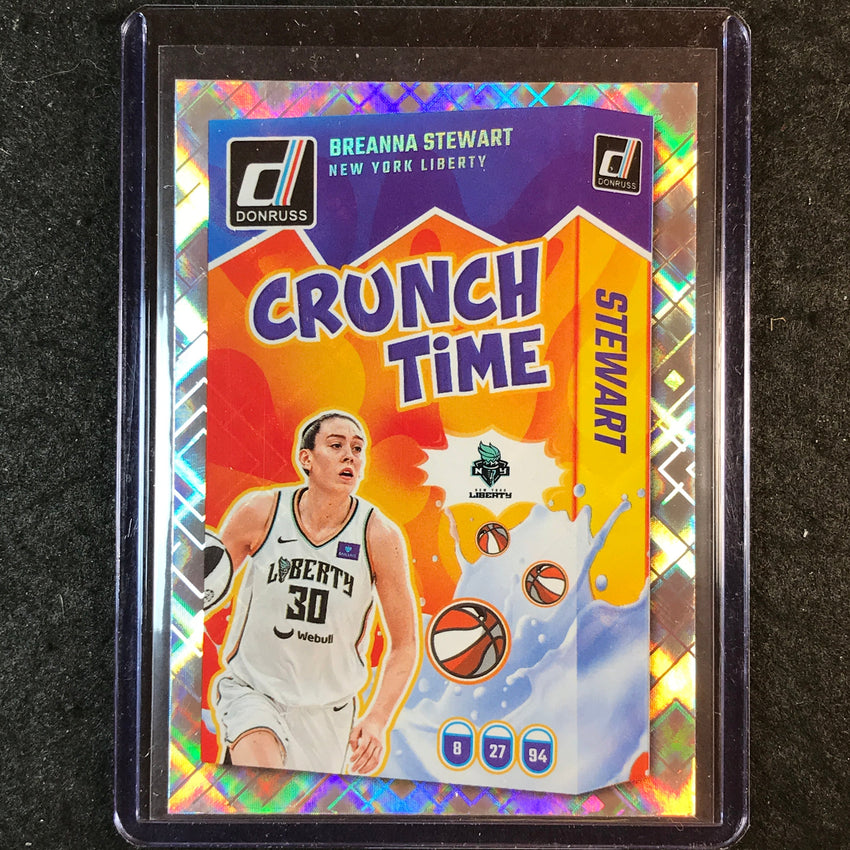 2025 Donruss WNBA BREANNA STEWART Crunch Time Diamond SSP #3