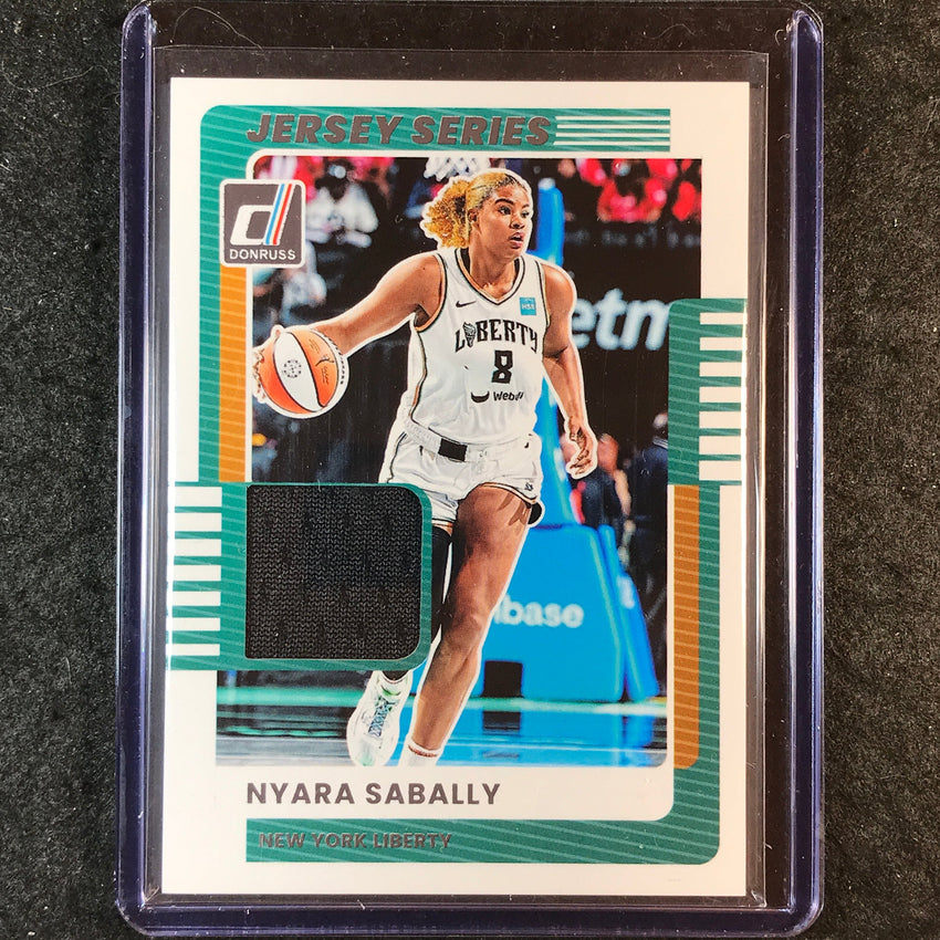 2025 Donruss WNBA NYARA SABALLY Jersey Series Relic #4