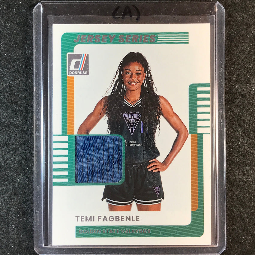 2025 Donruss WNBA TEMI FAGBENLE Jersey Series Relic #7 (A)