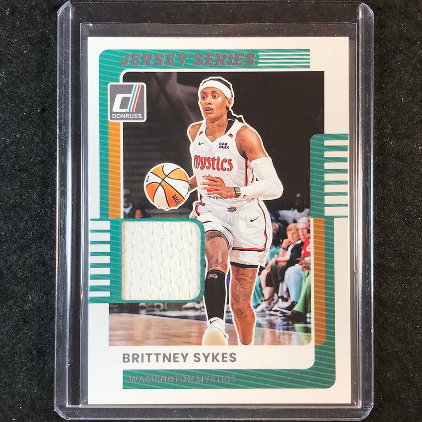 2025 Donruss WNBA BRITTNEY SYKES Jersey Series Relic #15