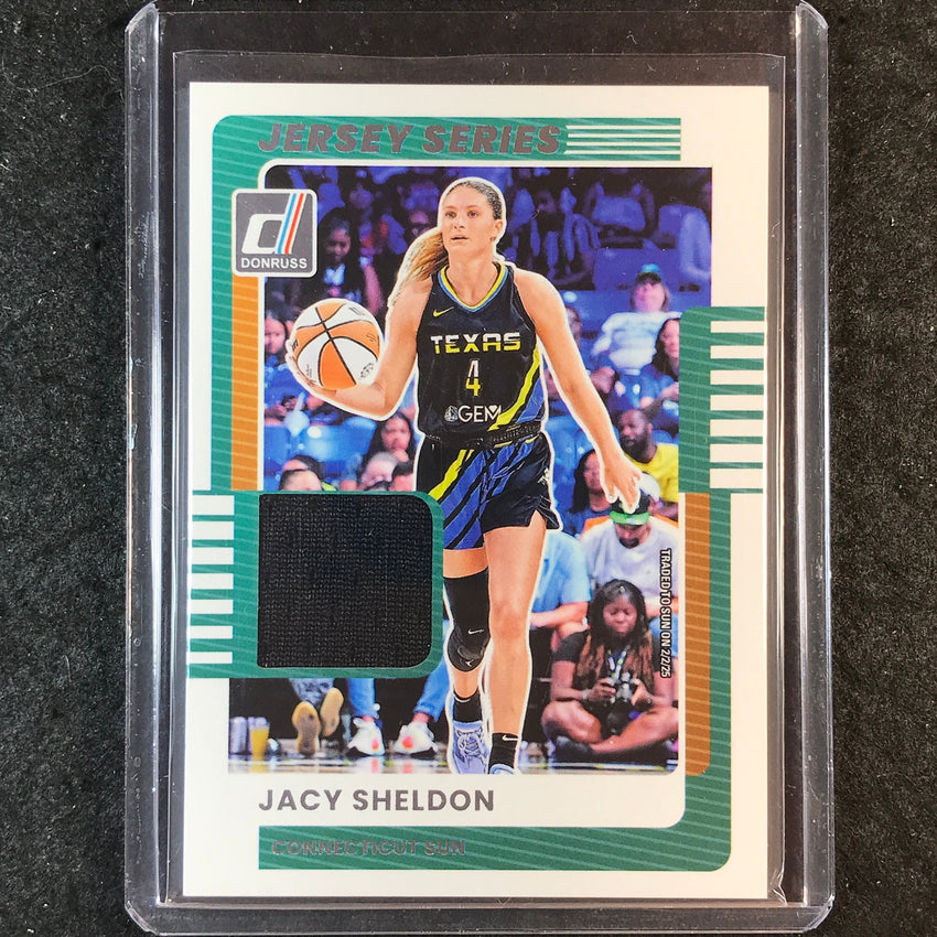 2025 Donruss WNBA JACY SHELDON Jersey Series Relic #18
