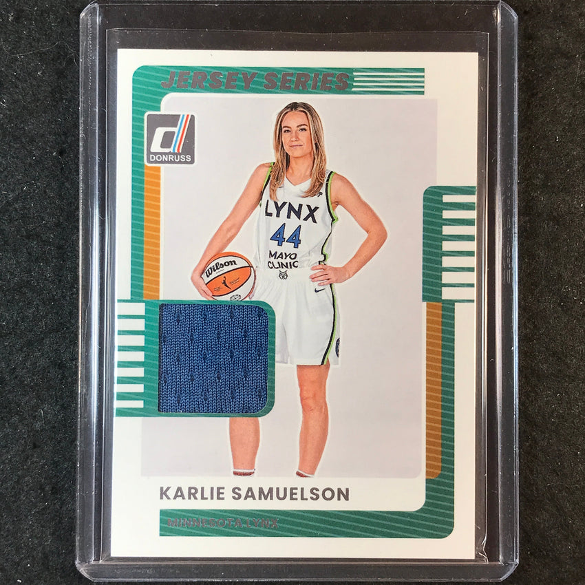 2025 Donruss WNBA KARLIE SAMUELSON Jersey Series Relic #31