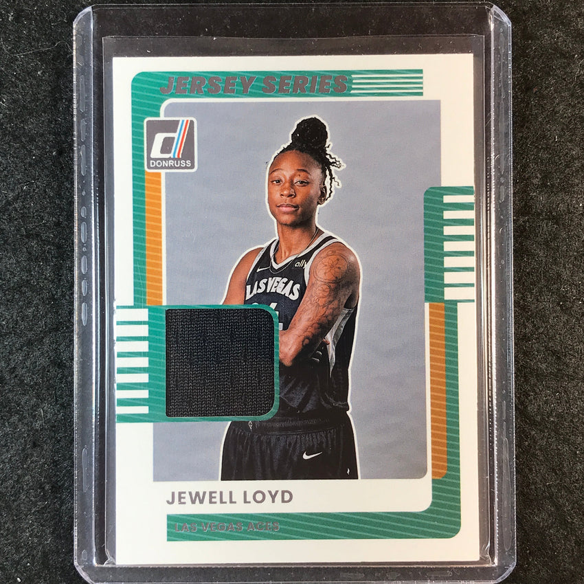 2025 Donruss WNBA JEWELL LOYD Jersey Series Relic #77