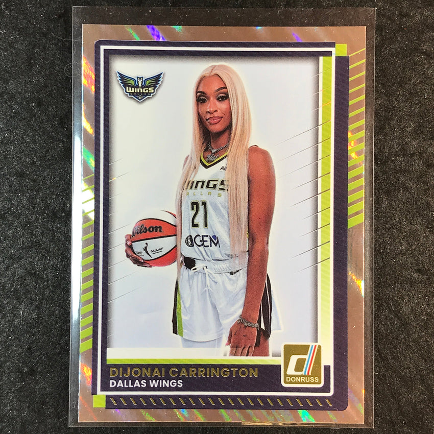 2025 Donruss WNBA DIJONAI CARRINGTON Silver Lava #27