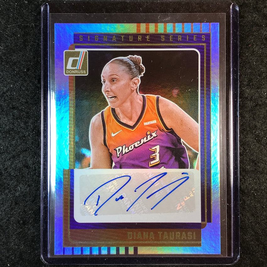 2025 Donruss WNBA DIANA TAURASI Signature Series Auto Holo Silver #DT