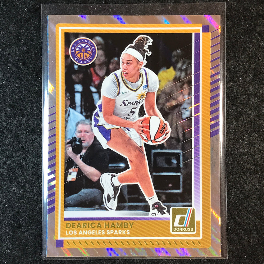 2025 Donruss WNBA DEARICA HAMBY Silver Lava #43