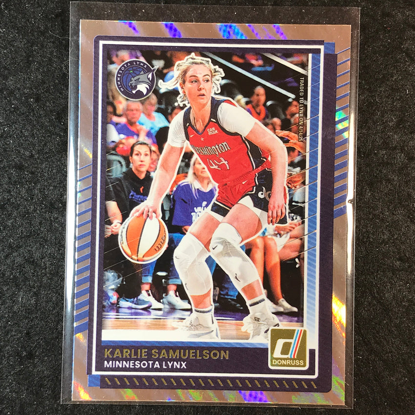 2025 Donruss WNBA KARLIE SAMUELSON Silver Lava #50