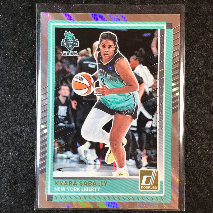2025 Donruss WNBA NYARA SABALLY Silver Lava #67