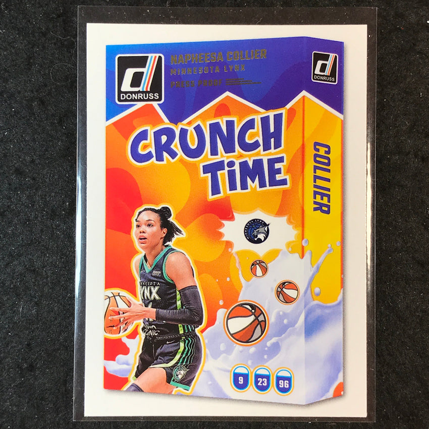 2025 Donruss WNBA NAPHEESA COLLIER Crunch Time Press Proof #18