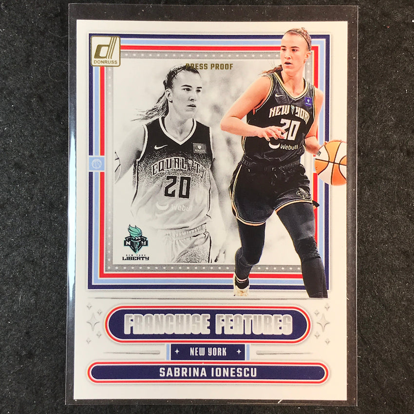 2025 Donruss WNBA SABRINA IONESCU Franchise Features Press Proof #6