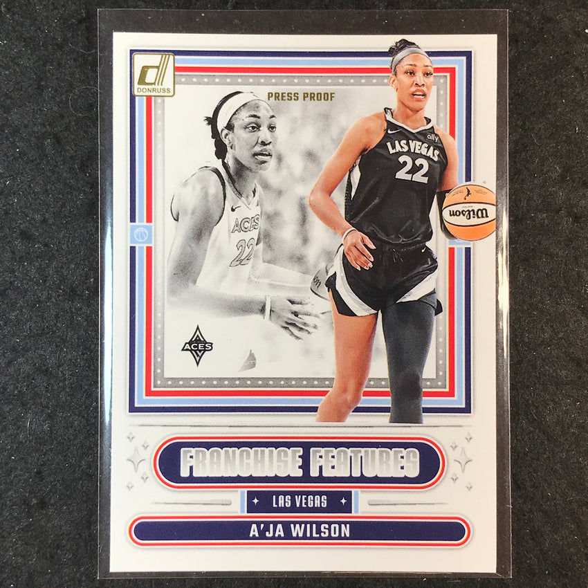 2025 Donruss WNBA A'JA WILSON Franchise Features Press Proof #11