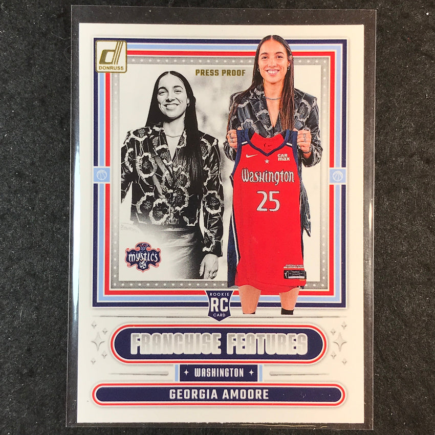 2025 Donruss WNBA GEORGIA AMOORE Franchise Features Rookie Press Proof #20