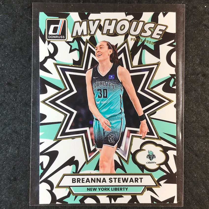 2025 Donruss WNBA BREANNA STEWART My House Press Proof #8