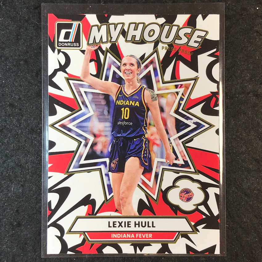 2025 Donruss WNBA LEXIE HULL My House Press Proof #10