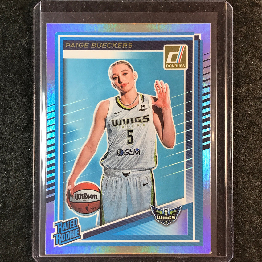 2025 Donruss WNBA PAIGE BUECKERS Rated Rookie Holo Silver #86