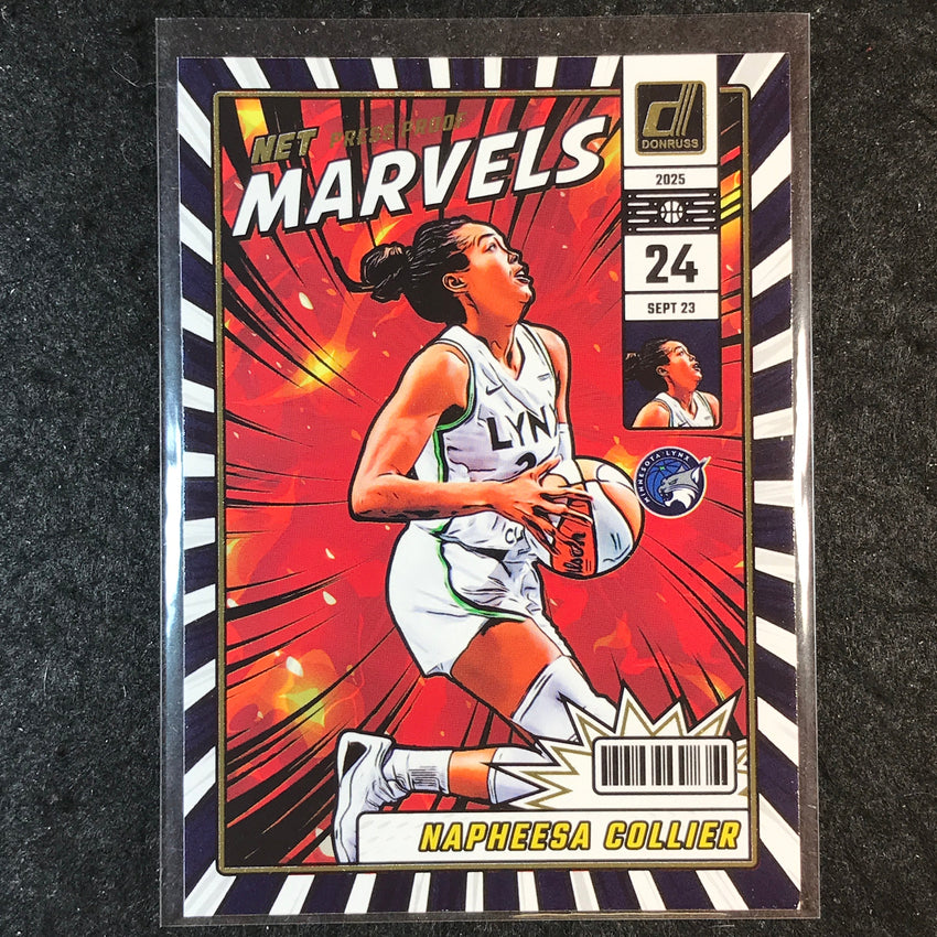 2025 Donruss WNBA NAPHEESA COLLIER Net Marvels Press Proof #22