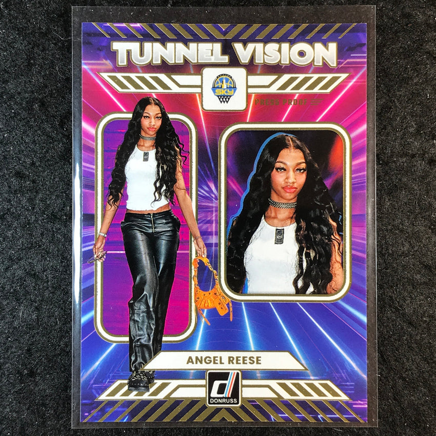2025 Donruss WNBA ANGEL REESE Tunnel Vision Press Proof #9
