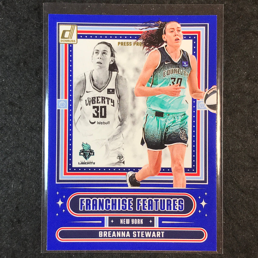 2025 Donruss WNBA BREANNA STEWART Franchise Features Press Proof Blue #10