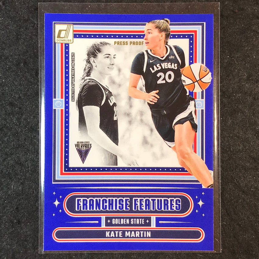 2025 Donruss WNBA KATE MARTIN Franchise Features Press Proof Blue #15