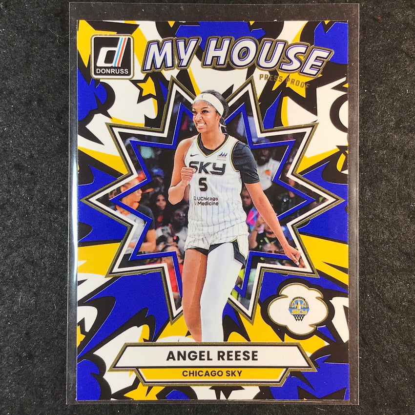 2025 Donruss WNBA ANGEL REESE My House Press Proof Blue #6