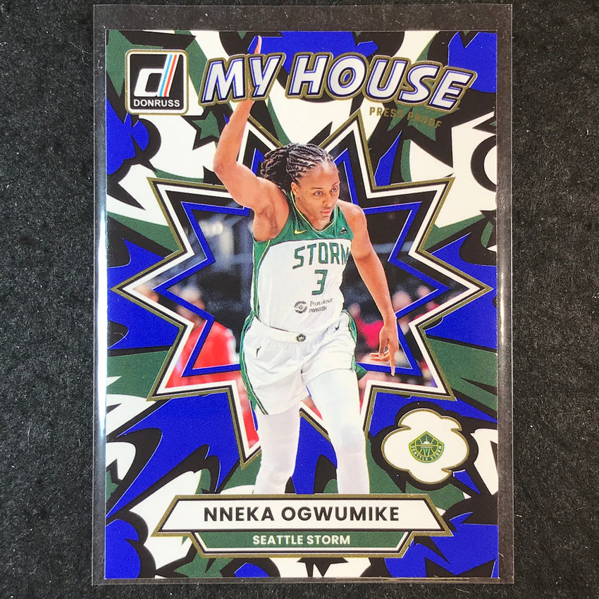 2025 Donruss WNBA NNEKA OGWUMIKE My House Press Proof Blue #7