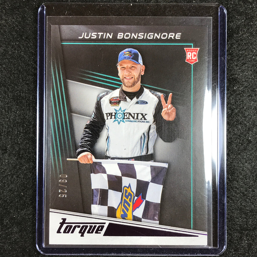 2023 Chronicles Racing JUSTIN BONSIGNORE Torque Rookie Purple 9/25