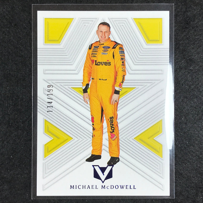 2023 Chronicles Racing MICHAEL MCDOWELL Vertex Blue 114/199