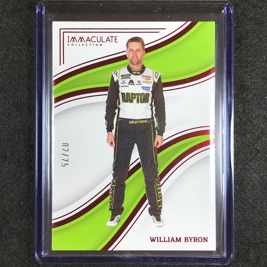 2023 Chronicles Racing WILLIAM BYRON Immaculate Red 2/75